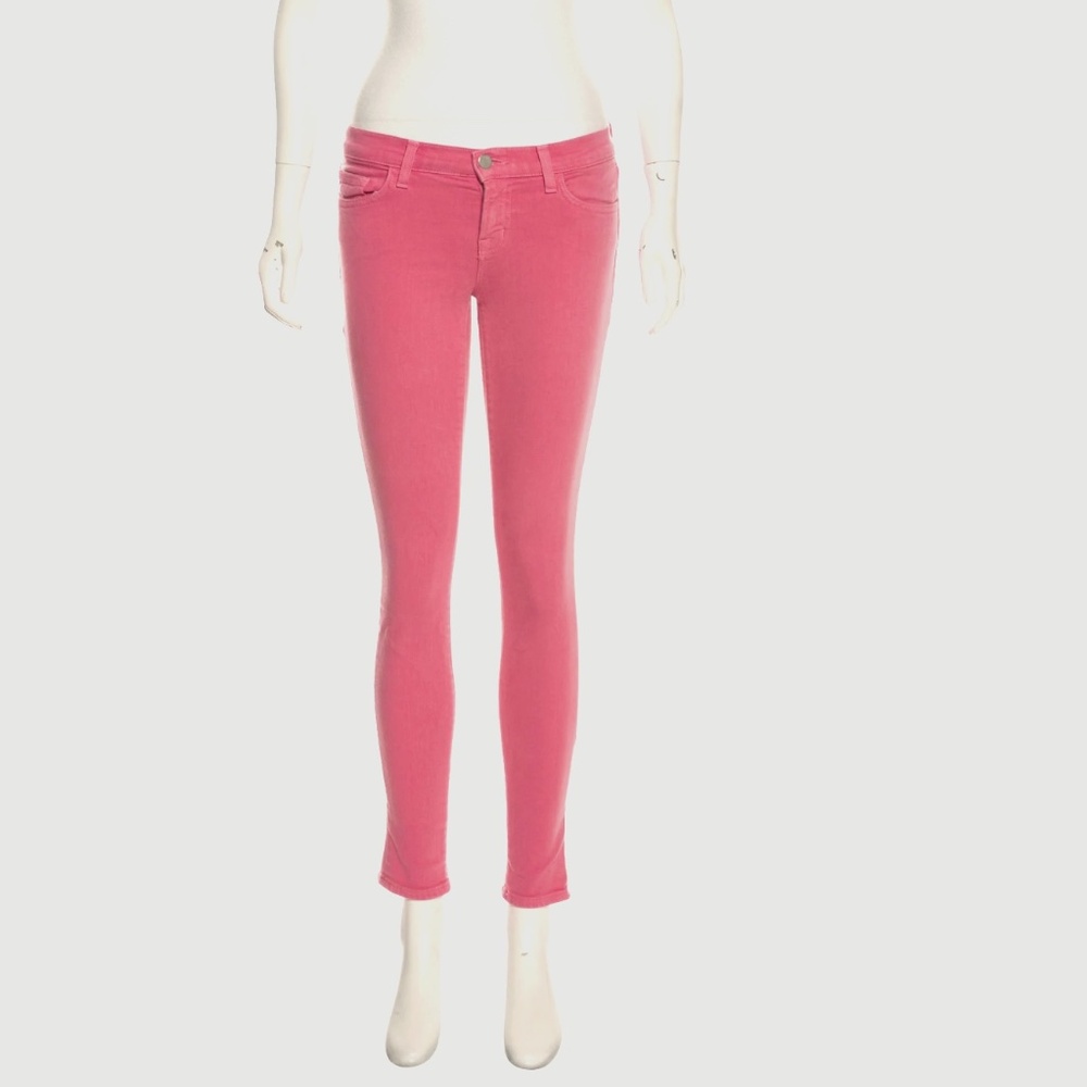 J Brand Low-Rise Skinny Jeans